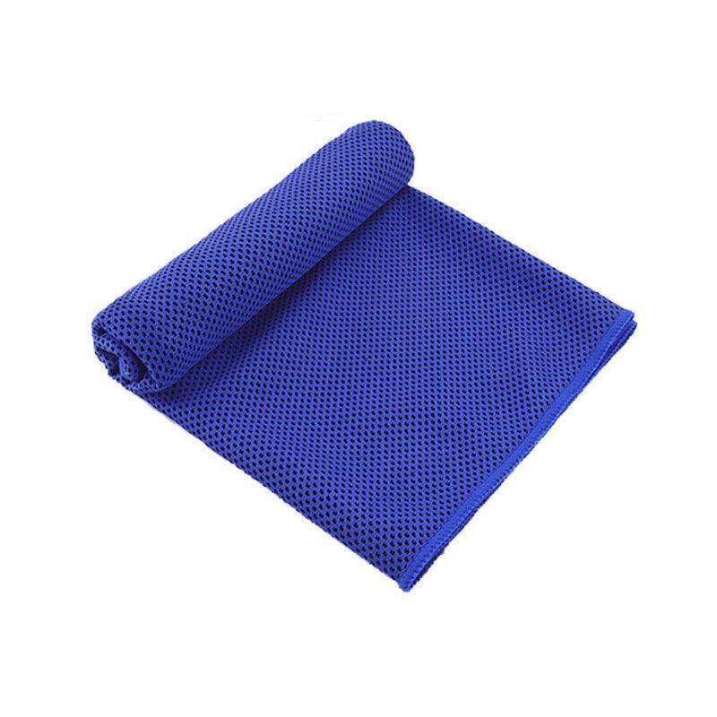 Cooling Towel for Gym, Golf and Sports - Blue, Single
