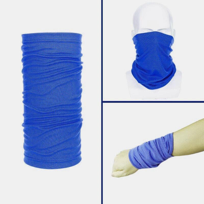 Cooling Towel for Gym, Golf and Sports - Blue, Single - view 4