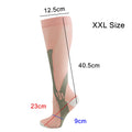 Copper Compression Socks, XXL Over-The-Calf, 1 Pair - Pink - view 4