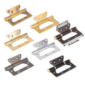 Copper Door Hinge, 3.5mm Thick Blade, Concealed Bearing - Dark Bronze - view 4