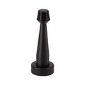 Copper Door Stopper with Rubber Head - Matte Black