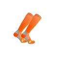Copper Infused Knee High Compression Socks, 1 Pair - Orange