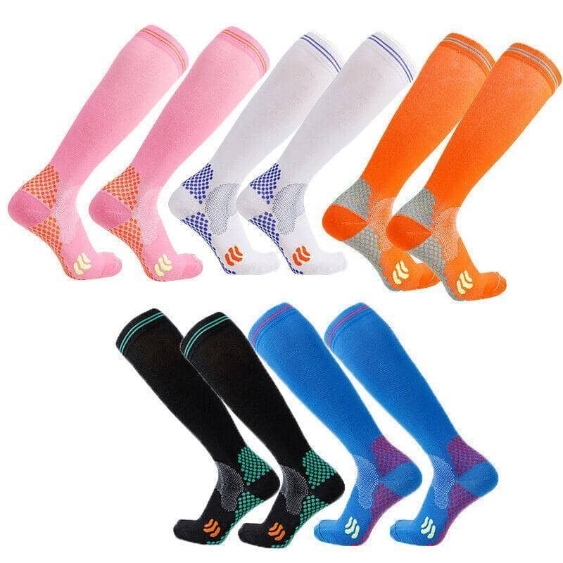Copper Infused Knee High Compression Socks, 1 Pair - Pink - view 3
