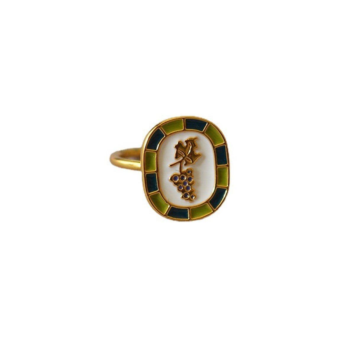 Copper Ring - Grapes, Pending Image Check