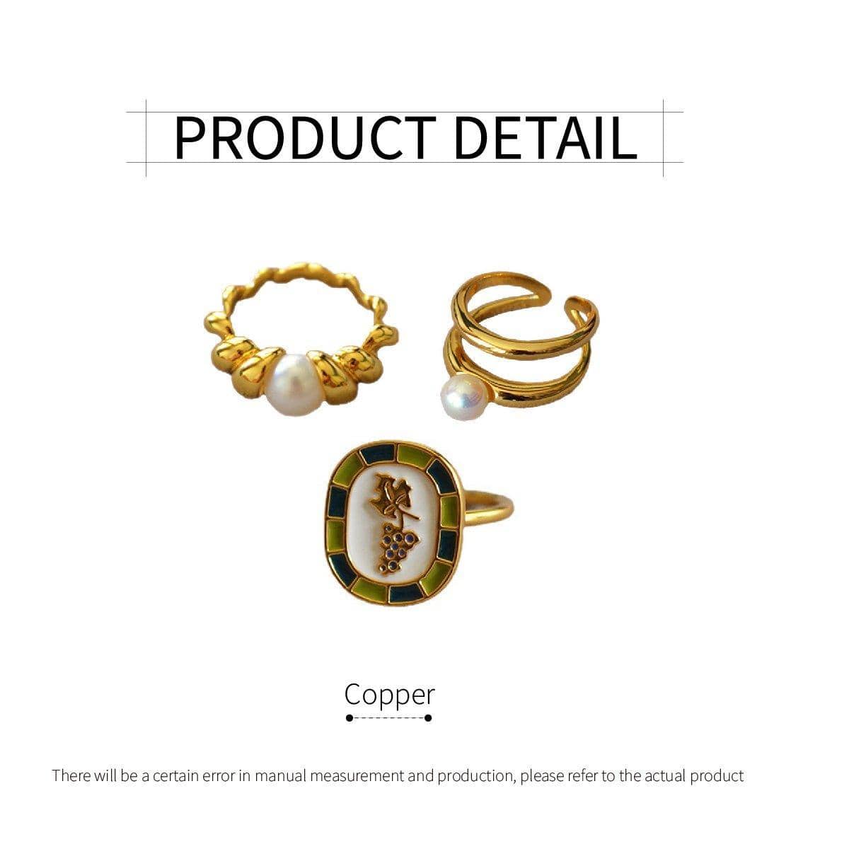 Copper Ring - Grapes, Pending Image Check - view 4