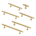 Copper T-Bar Cabinet Handle - 5.5cm, Single Hole - view 3