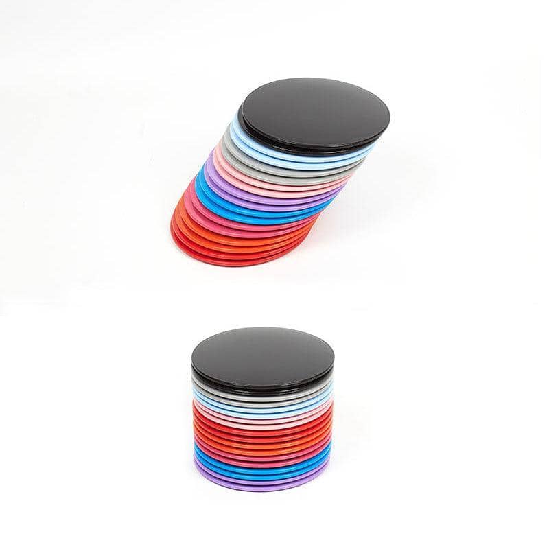 Core Sliding Discs for Home Gym and Yoga, 17 cm, Pack of 2 - Red - view 3
