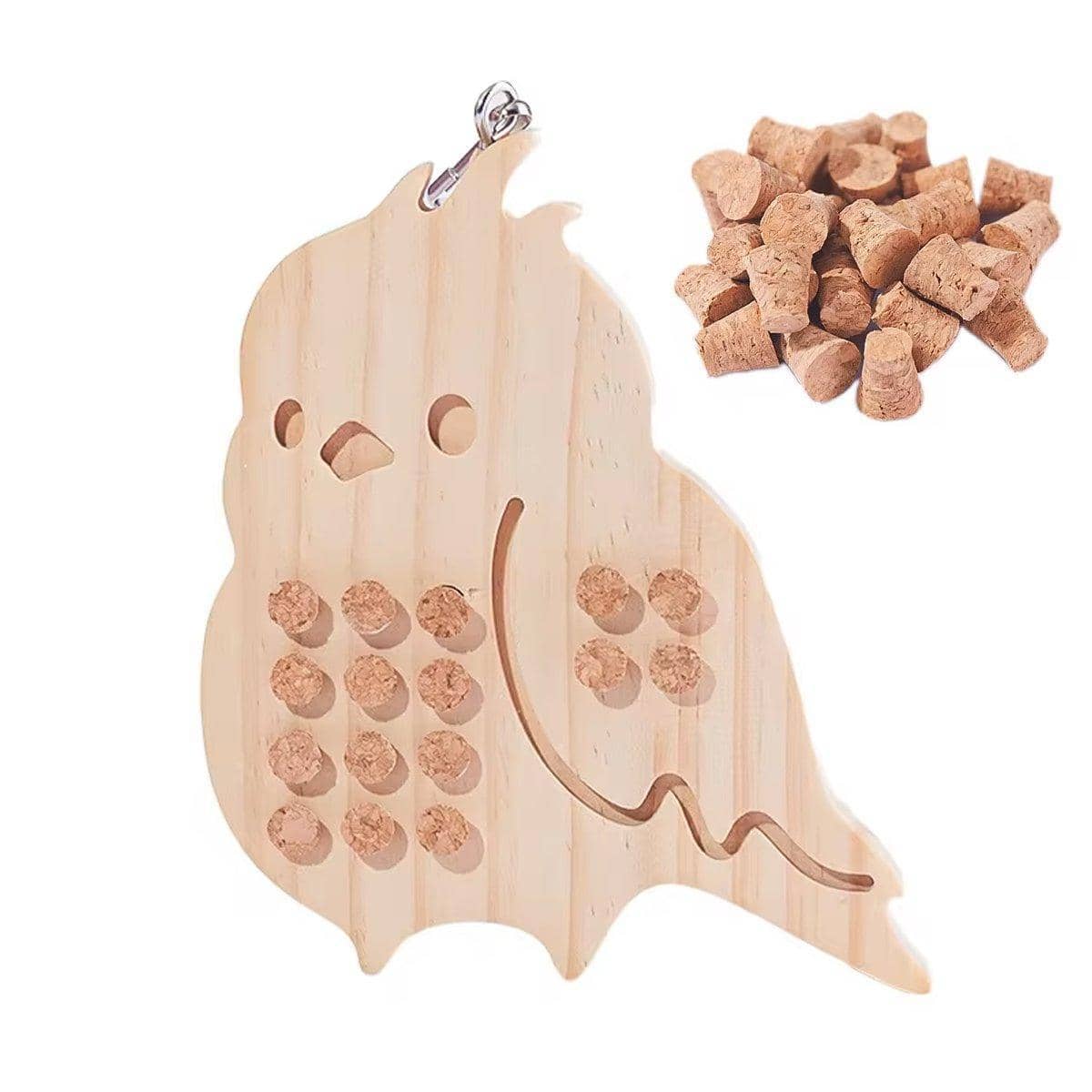 Cork Pellets for Parrot Chewing - Pack of 60 (2 Packs of 30) - view 3