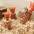 Corn Cob Chew Toys for Hamsters and Small Animals - Pack of 10, 9 cm - view 4