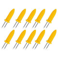 Corn Cob Holders with Stainless Steel Prongs, Set of 10 - view 2