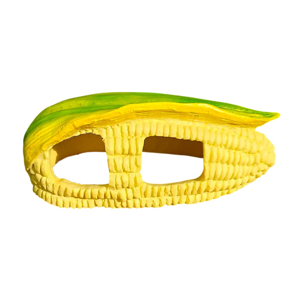 Corn Shape Reptile Hide Cave for Terrarium Decoration, Naturalistic Burrow Habitat - view 2