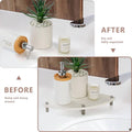 Corner Drain Mat Tray for Kitchen and Bathroom, Diatomaceous Earth Dish Drying Organiser - Grey - view 5