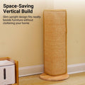 Corner Sisal Cat Scratching Post 52 cm with Wooden Base - view 5