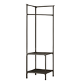 Corner Storage Rack for Hats, Bags and Coats - Black
