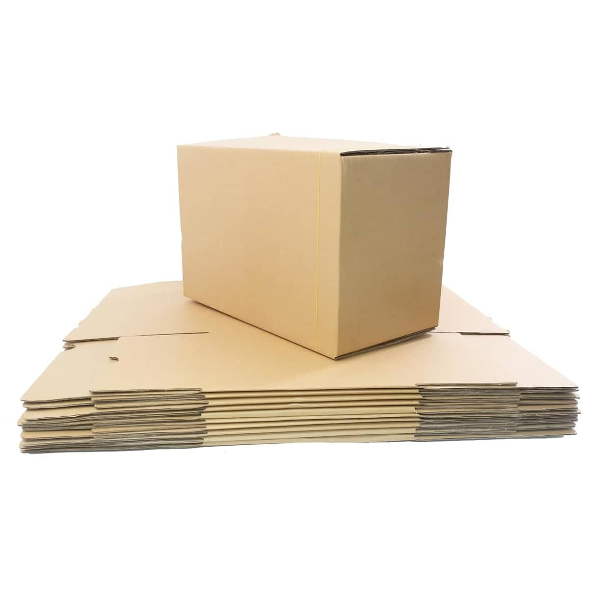 Corrugated Cardboard Packing Boxes, Pack of 20 - 145 x 85 x 105 mm - view 5