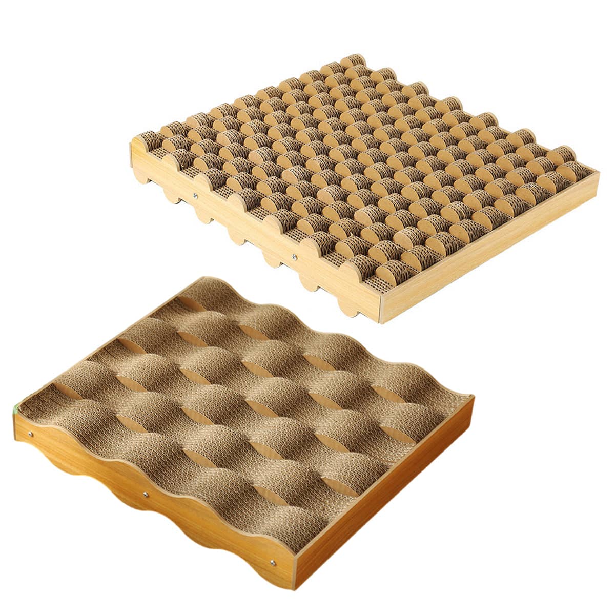 Corrugated Cat Scratching Board - Upgraded Model, Wave Surface - view 3