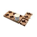 Corrugated Coffee Cup Holder with Kraft Paper Base - Four Cup, Pack of 100 - view 3