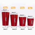 Corrugated Paper Cups with Lids, 50 Sets, 16 oz - Black - view 4