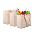 Cotton Canvas Tote Bag Set, Pack of 3, 38 x 25 x 36 cm - view 2