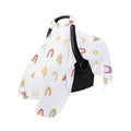 Cotton Muslin Stroller and Carrier Cover - Boho Rainbow Print