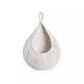 Cotton Rope Wall Hanging Basket - Medium (25 x 20 cm)