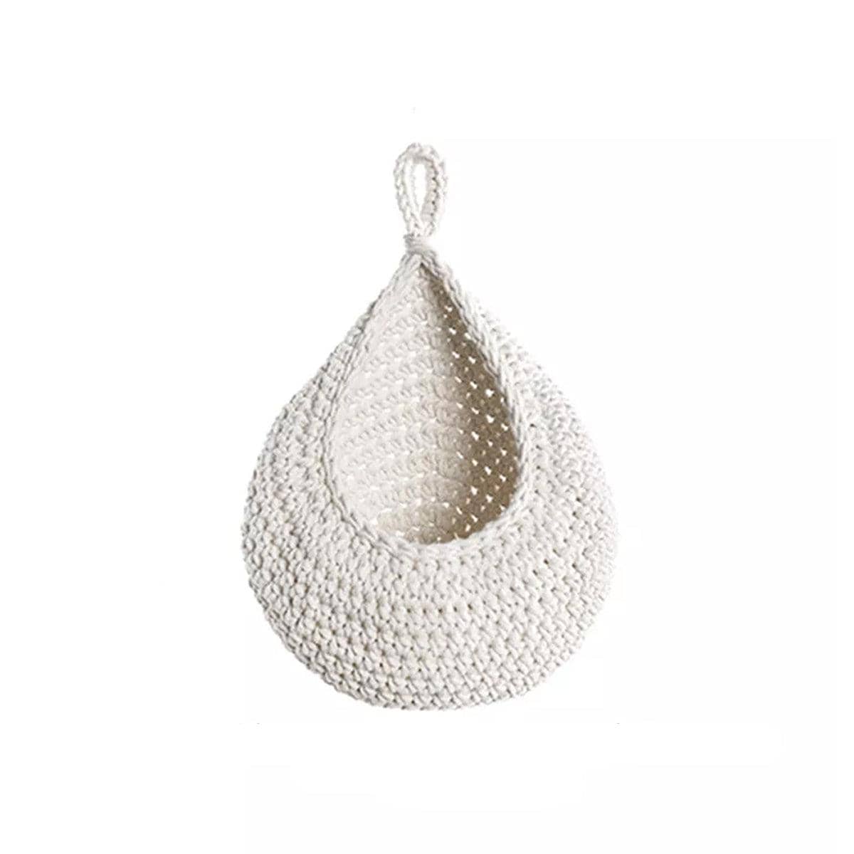 Cotton Rope Wall Hanging Basket - Mini (20 x 14 cm)