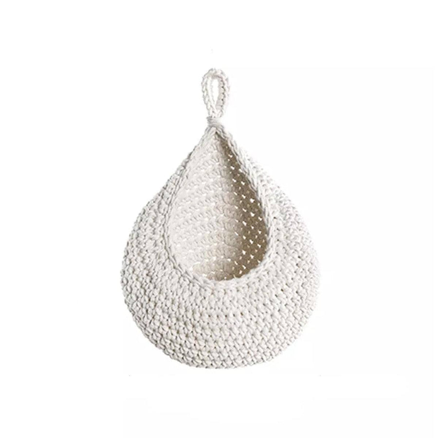 Cotton Rope Wall Hanging Basket - Small (23 x 17 cm)