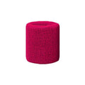 Cotton Sports Wristband Sweatband for Tennis, Gym and Yoga - Rose Red