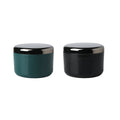 Covered Ashtray with Lid, Minimalist Ash Proof 11.2 x 8 cm - Black - view 3