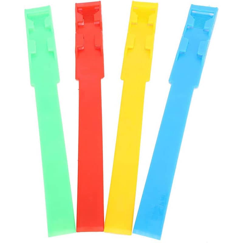 Cow Identification Foot Bands, Pack of 20 - Red - view 3
