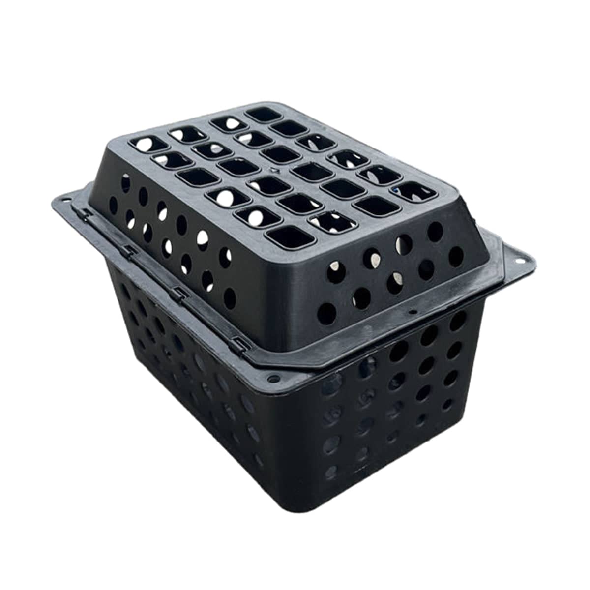 Crab Farming Cage 35 cm Seafood Breeding Box with Flip Top Lid - view 2