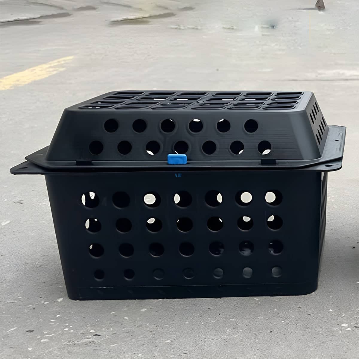 Crab Farming Cage 35 cm Seafood Breeding Box with Flip Top Lid - view 5
