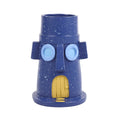 Creative Resin Pen Holder and Desk Organiser - Blue Speckled Face Design - view 2
