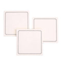 Creative Sticky Notes Tearable Square Note Pads for Students and Office - Frame Style, White