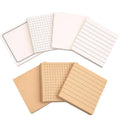 Creative Sticky Notes Tearable Square Note Pads for Students and Office - Void Style, White - view 3