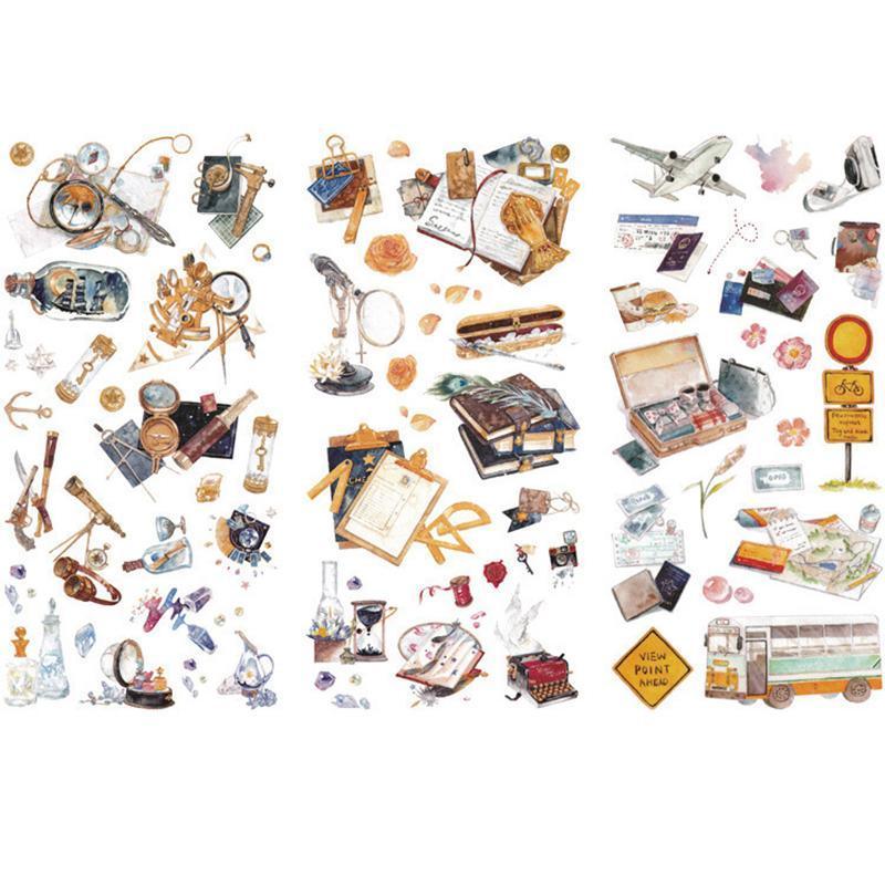Creative Student Graffiti Sticker Pack - Alchemist's Artifact