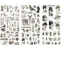 Creative Student Graffiti Sticker Pack - Retro Objects