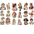 Creative Student Graffiti Sticker Pack - Young Lady of Note