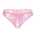 Crotchless Underwear for Women - Pink