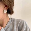Crystal and Pearl Tassel Drop Earrings for Women - Long Chain Drop - view 5