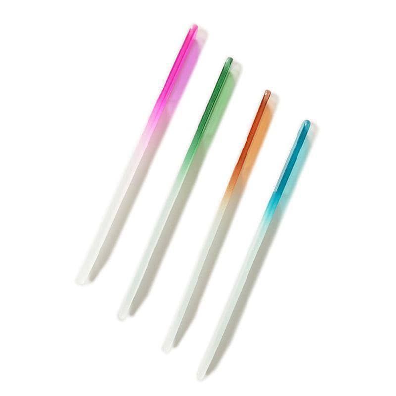 Crystal Glass Nail File Buffers, Pack of 8, Multicolour - view 5
