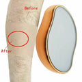 Crystal Hair Removal Eraser Glass Exfoliating Hair Remover for Women and Men - Gold - view 4