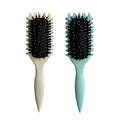 Curl Defining Hair Brush with Ergonomic Handle, 22 x 7.5 cm - Green - view 3