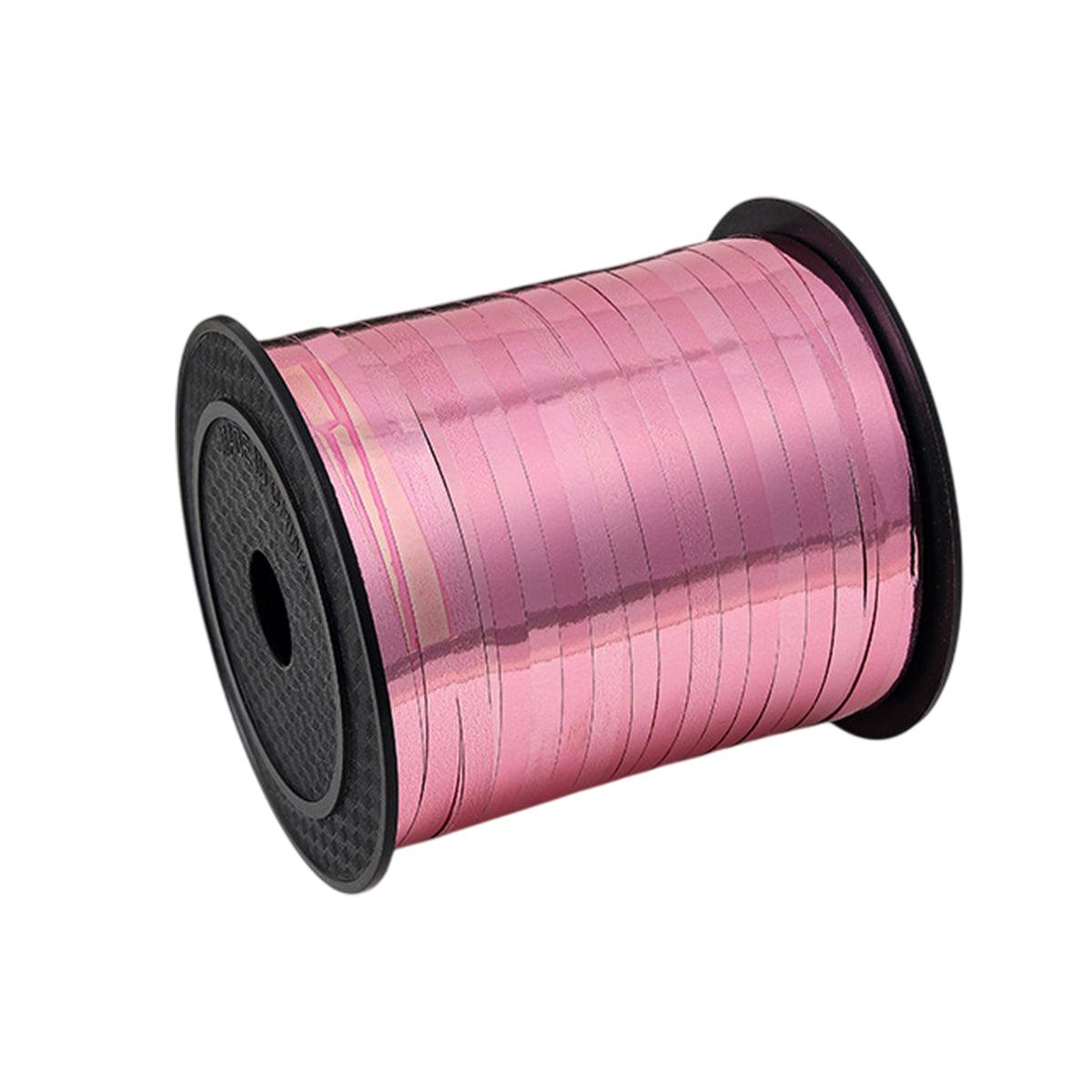 Curling Balloon Ribbon 5mm x 400m - Bright Rose Gold