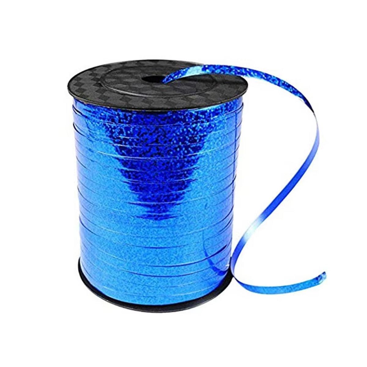 Curling Balloon Ribbon 5mm x 400m - Laser Blue