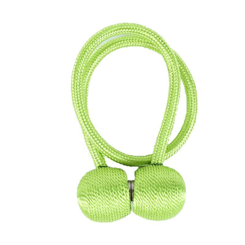 Curtain Tieback with Ball Clasp, Single - Green