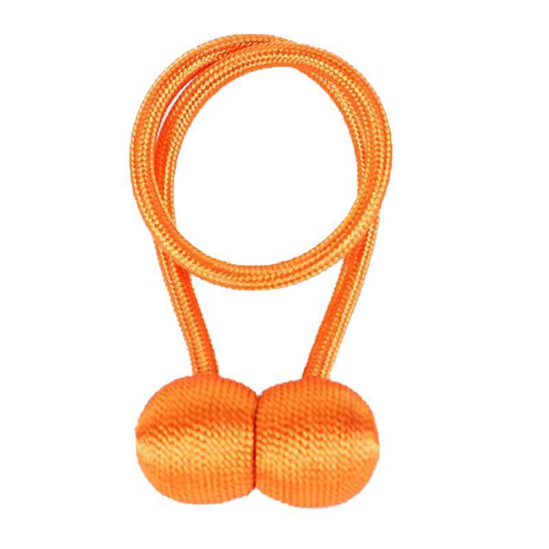 Curtain Tieback with Ball Clasp, Single - Orange