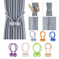 Curtain Tieback with Ball Clasp, Single - Orange - view 5