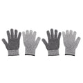 Cut Resistant Gloves Anti Slip Abrasion Resistant Garden Woodworking - Pack of 2 Pairs Extra Large 21 cm