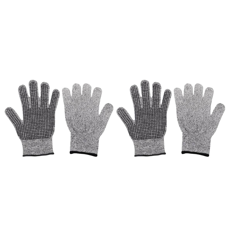 Cut Resistant Gloves Anti Slip Abrasion Resistant Garden Woodworking - Pack of 2 Pairs Extra Large 21 cm